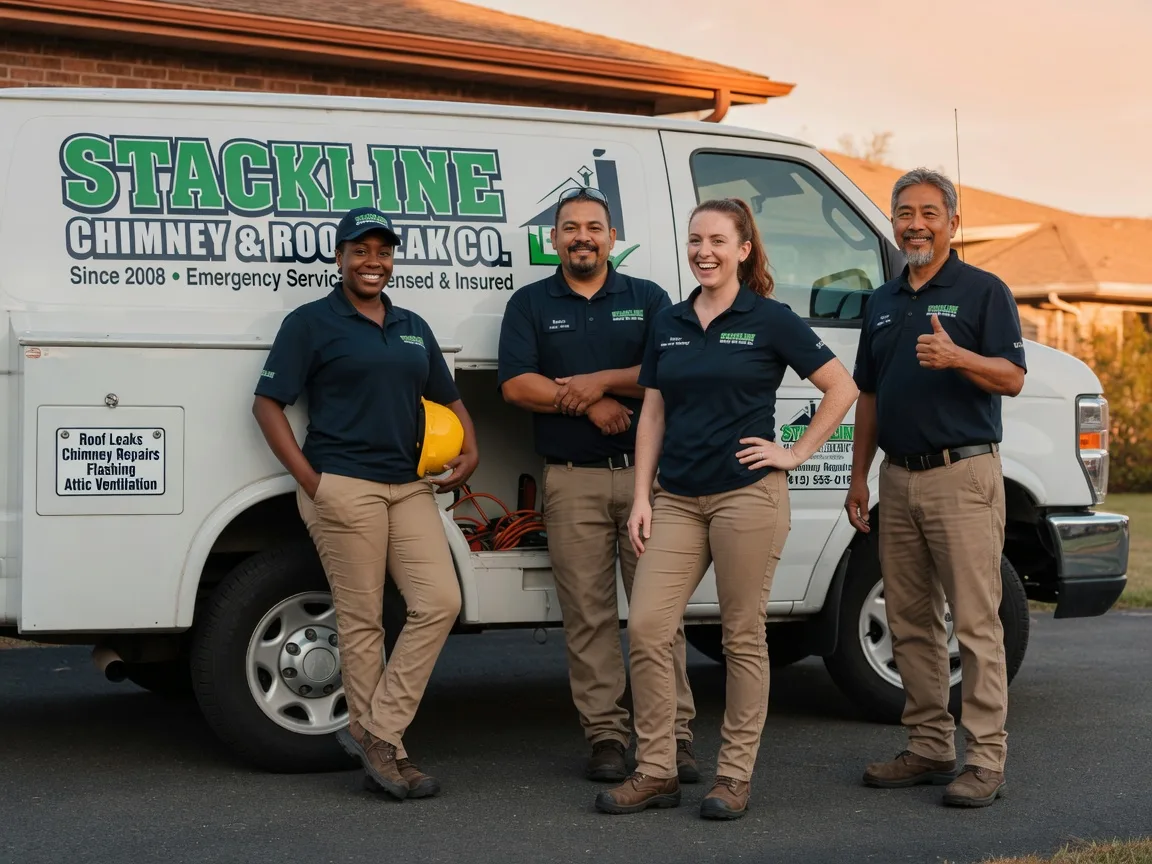 Chimney flashing repair company in Rodney, IA